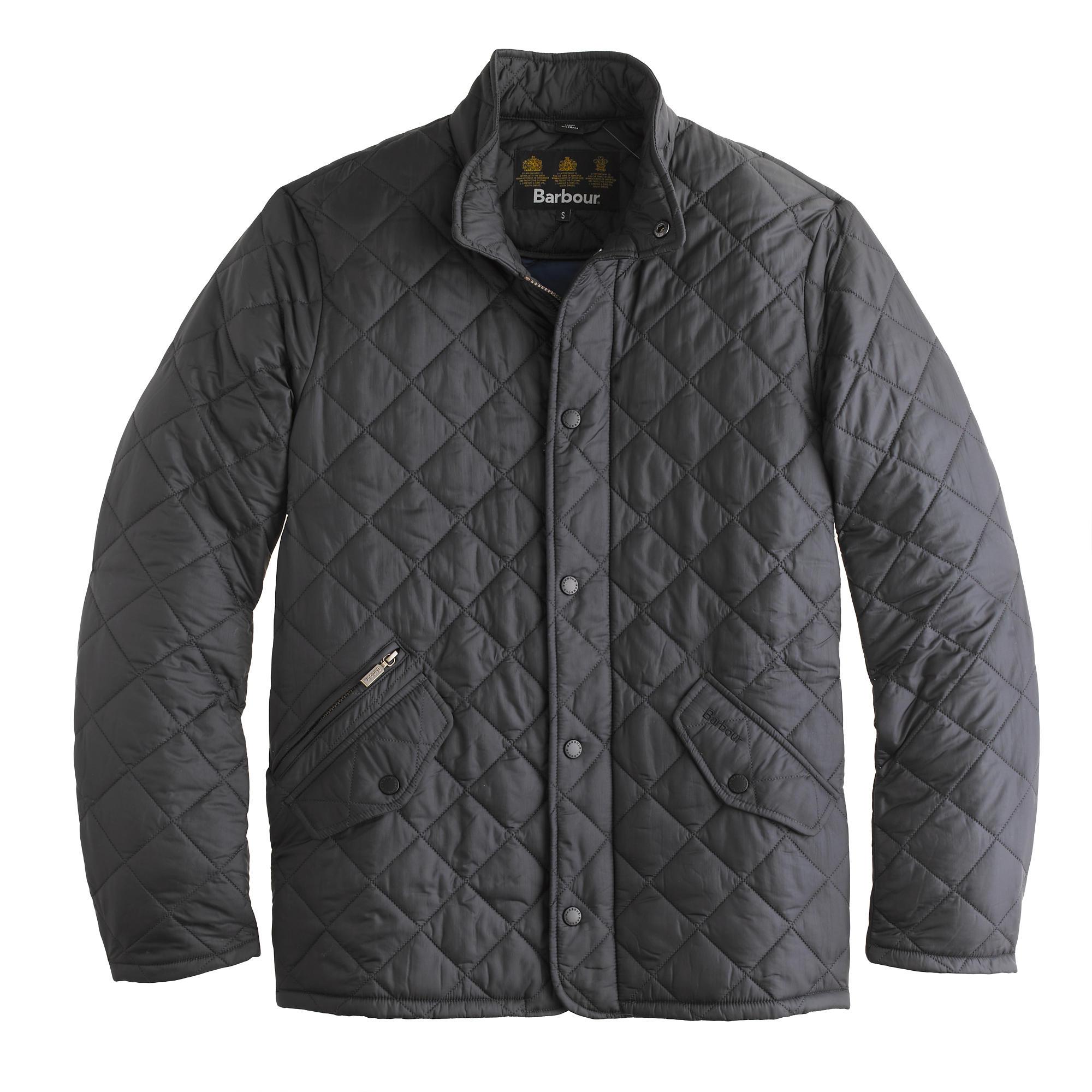 J.Crew Synthetic Barbour Flyweight Chelsea Quilted Jacket in Deep Navy (Blue) for Men Lyst